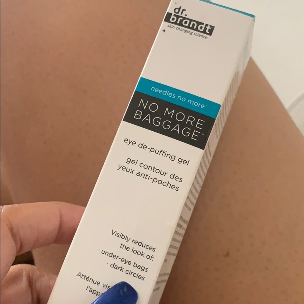 Brand new eye de-puff gel